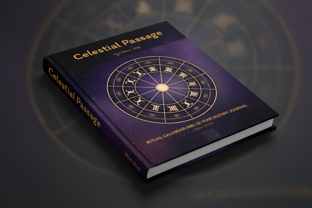 Celestial Passage Journal Mockup — Slim